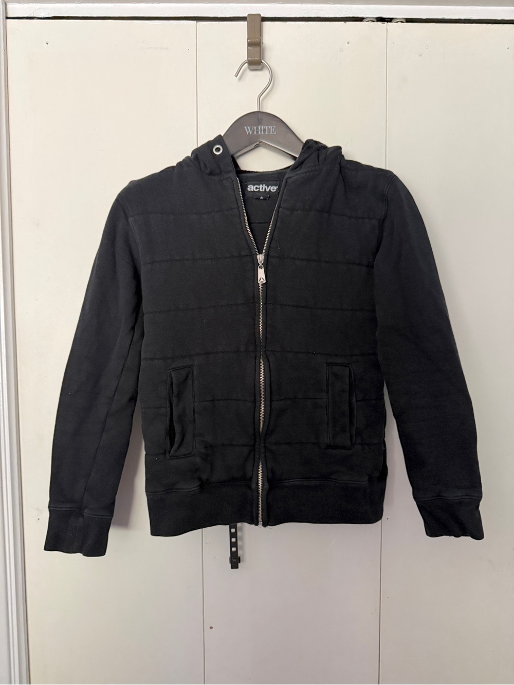 Active Black Quilted Jacket